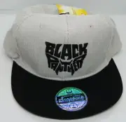 Marvel Black Panther Baseball Hat Snapback Cap One Size Corduroy Embroidered