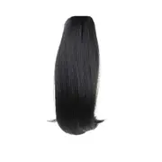 High temperature fiber Synthesis Braided ponytail Wig Short straight ponytail Gripping type