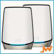 Netgear Orbi AX6000 Tri-band Mesh WiFi 6 White 2-Pack