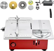 Mini Table Saw 96W, 63mm Blade Diameter, Rotating Speed 9200r/min, 13.5mm Cut Depth, for DIY Handmade Wooden Model Crafts