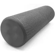 Black/60cm x 15cm Dotted Foam Roller Foam Roll Massage Roll Back Roll for Exercise Therapy