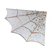 Halloween Spiders Webs Corner Door Frame Decoration Glass Window Hangings