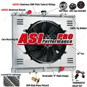 3 Rows Radiator Shroud Fan Kit Fits Mitsubishi TRITON MK Turbo Diesel 96-06 MT (for: Mitsubishi)