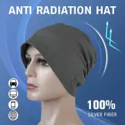 Unisex Anti Radiation Beanie Cap EMF Protection Hat Block Wifi 5G Microwave RF