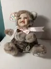 Geppeddo Cuddle Kids Collectible Casey Kitten Cat Porcelain Plush Doll