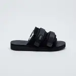 SUICOKE MOTO-MAB OG-056MAB-BK 黑色 毛絨 抗菌內裡 拖鞋【SK21056MABBK】