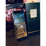 （已售出）全新香奈兒VINTAGE絕版半黑CRISTALLE EDP 35ML 無盒～