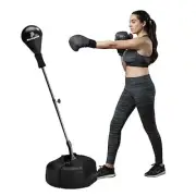 Punching Bag with Stand, Boxing Bag for Teens & Adults - Height Adjustable Pro