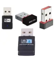 150/300/600Mbps Mini Wireless USB Wifi Adapter LAN-Antenne Netzwerk-Adapter NEW