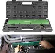 71500 Exhaust Manifold Bolt Stud Drill Template Removal Tool Kit Fit For Dodge 5.7L Hemi Motors, Remove Broken Exhaust Manifold Bolts Without Damage Cylinder Head
