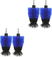 minkissy 2sets Scrub Brush Drill Brush Attachment for Drill Steel Pp Tool for Efficient Cleaning 2pcs*2