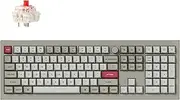 Keychron V6 Max Wireless Custom Mechanical Keyboard, 2.4 GHz Bluetooth QMK Full-Size Layout RGB with Hot-swappable Switch Compatible with Mac Windows Linux - Retro (Gateron Jupiter Red Switch)