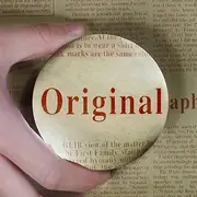 6X Dome/Paperweight Magnifier w/Pouch Table Magnifying 65mm