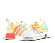 Adidas NMD_R1 J Kevin Lyons Sand/Coral/Sky Big Kids Running Shoes H00793