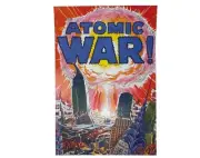 Atomic Bomb Poster Mushroom Cloud Disaster Posters Atom Retro Fallout Poster