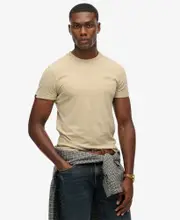 Essential T Shirt | Tan Brown Fleck Marle