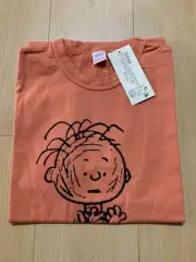 Vintage Peanuts Mens M T-Shirt Orange Retro Japanese Import Classic Character