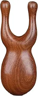 Sandalwood Scalp Massager Comb | Natural Wooden Antler Hair Brush for Hair Growth, Anti-Static Massage Tool for Women’s Hair Care & Styling | Handheld Relaxing Massage Comb