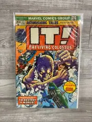 Marvel Comics Astonishing Tales IT! The Living Colossus #23 Bronze Age Apr 1974