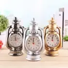 1Pc Retro Kerosene Light Alarm Clock Vintage Alarm Clock Table Clock For HoEH