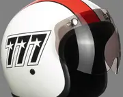 Bandit Jet Button Visor, grey for Men One Size