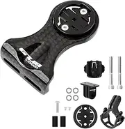 Cycling Bike Computer Mount Holder Out Front Carbon Bike ometer Holder for/Bryton/Cateye with Camera Adapter and Flashlight Holder