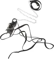 BESPORTBLE Microfiber Leather Stainless Steel Turtle Harness Leash Tortoise Outdoor Pulling Rope