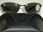 RAY BAN RB3364 004/58 62[]17 3P MULTICOLOR POLARIZED RECTANGULAR SUNGLASSES NEW