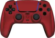 Custom Modded Rapid Fire Wireless Controller Compatible with PS5- Red