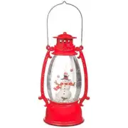Roman Snowman Light-Up Confetti Lantern Snow Globe
