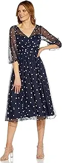 [Adrianna Papell] Women's Glitter Tulle Dress