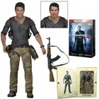NECA Uncharted 4 Figure Nathan Drake Action Figure Collectible Model Kids Gift