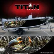 Boat Wrap - Mud Crab Camo Pattern - Half Wrap 660mm x 2000mm