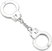 [YangQian] Faux Hand Cuff Keychain Gifts for Couple Anniversary Birthday Gifts for Wife Girlfriend Hand Cuffs Key Chain Gift