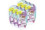 18pc Bic Women's Soleil Sensitive Comfort Independent 3 Blade Razors Shaver