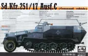 AFV35117 1:35 AFV Club Sd.Kfz.251/17 Ausf C Command Vehicle
