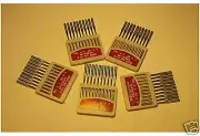 50 KOREAN ORANGE OVERLOCK SEWING NEEDLES DCX1 MY1023A