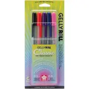 Sakura GELLY ROLL CLASSIC 5 Pens 37379 0.6mm ball 0.3mm Fine Line Brand NEW!