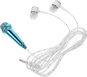 Abaodam Portable Microphone for Voice Recording Compatible with Phone Tablet Computer Easy to Use Sound Great Present for Singing Entertainment