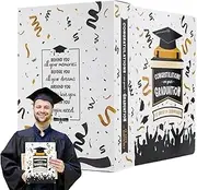 Di-Y Graduation Gift Boxes, Graduation A-Dvent Calendar, Kids Academic Party, with Fun and Engaging Activities, Creative Academic Decoration, 3 Inches, for Boys, Girls