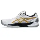 Asics Handball Indoor Shoes POWERBREAK FF White/Rich Gold 1071A101.101 2E 2024SS