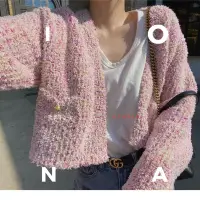 在飛比找蝦皮購物優惠-IONA現貨實拍⚡️韓國Blackpink Lisa混色編織