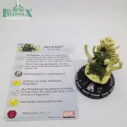 Heroclix Amazing Spider-Man set Nightmare #042 Super Rare figure w/card!