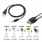 DC 5V Power charging Cable USB to 5.5/3.5/2.5/2.0mm Barrel Plug Supply Cord AU