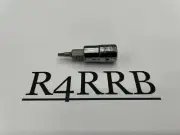 Snap-on Tools USA NEW 1/4" Drive T8 Standard TORX Bit Chrome Socket Driver TTX8E