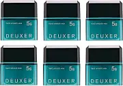 Number Three DEUXER Hard Smooth Wax 5S (Set of 6) Hair Wax Floral Very Blue