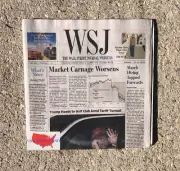 WALL STREET JOURNAL - SAT/SUN APR 5-6, 2025 (STOCK MARKET CARNAGE WORSENS)