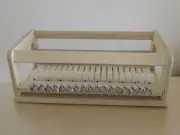 18 Wire Bar Soap Cutter | Wooden Soap Multi Cutter | Beige | by Lilium