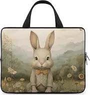 Laptop Case Sleeve Shockproof Computer Carrying Bag Sit on The Grass Notebook Case Cover Laptop Bag Water Resistant Computer Cases Tablet Briefcase for Travel Business 12 Inch