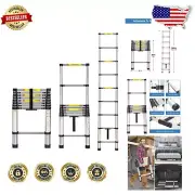 Multi-Purpose Aluminum Extension Ladder - 8.5 FT, 330lb Capacity, Compact Design